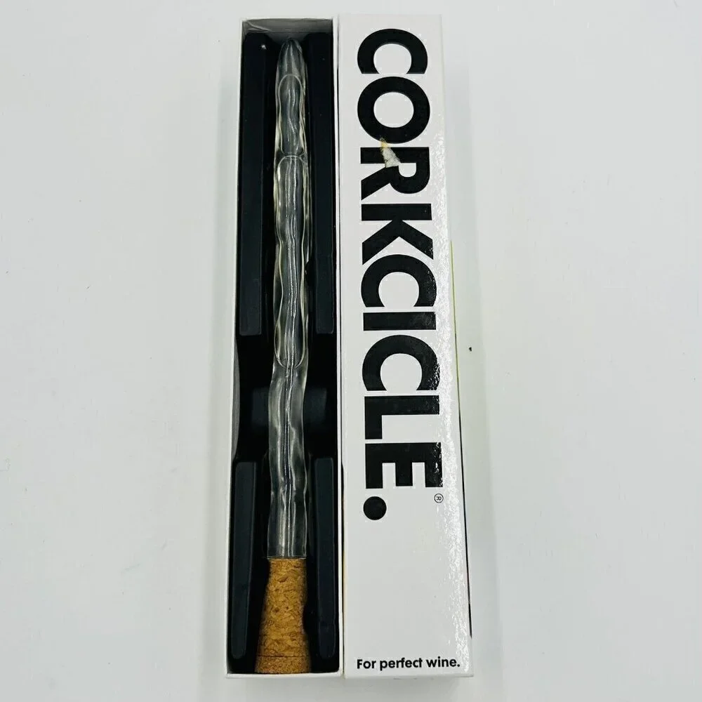 Corkcicle Wine Chiller For Perfectly Chilled Wine with Cork End Stopper Reusable